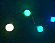 全彩點光源 WS2811 F50 6燈